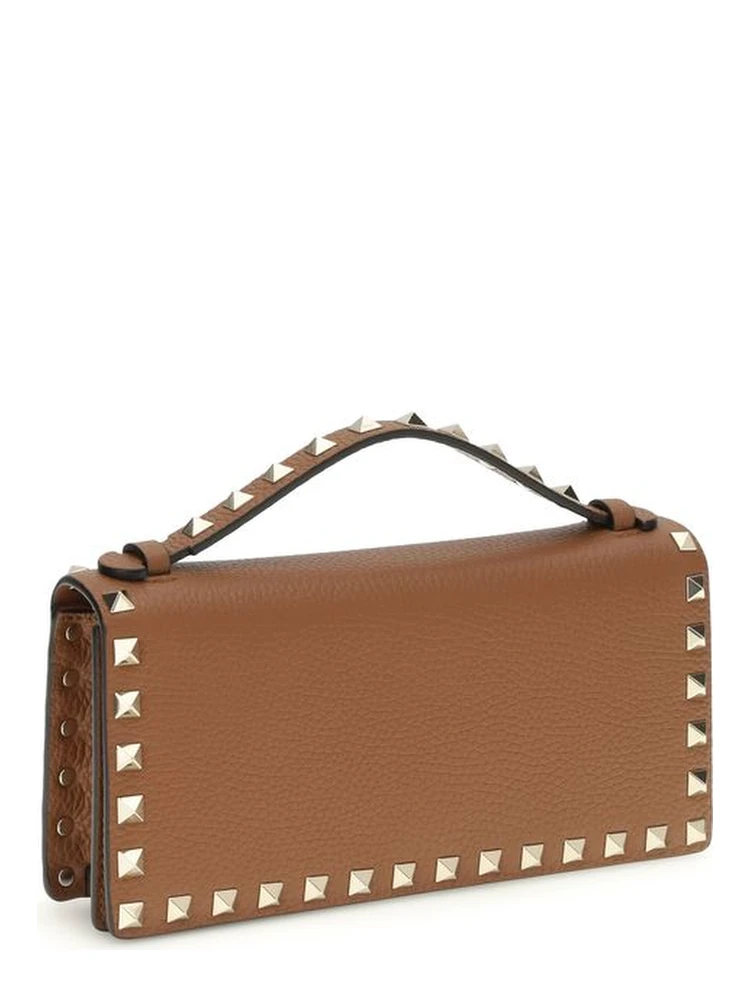 محفظة بوس توروس من جلد العجل البني alternative