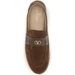 Brown Calf Leather Bos Taurus Espadrilles