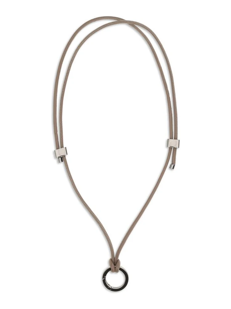 Black Calf Leather Bos Taurus Necklace alternative