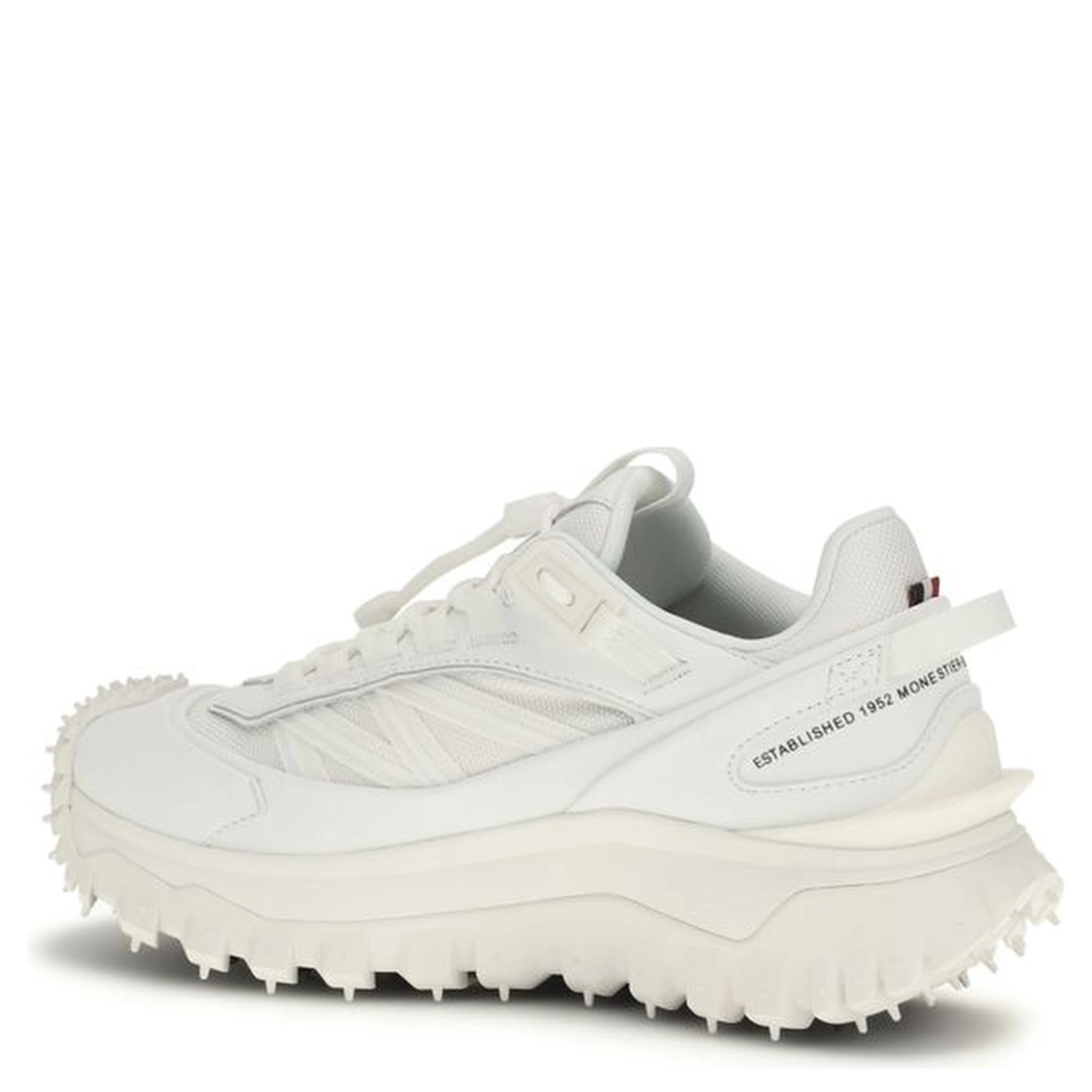 White Polyamide Athletic Sneakers