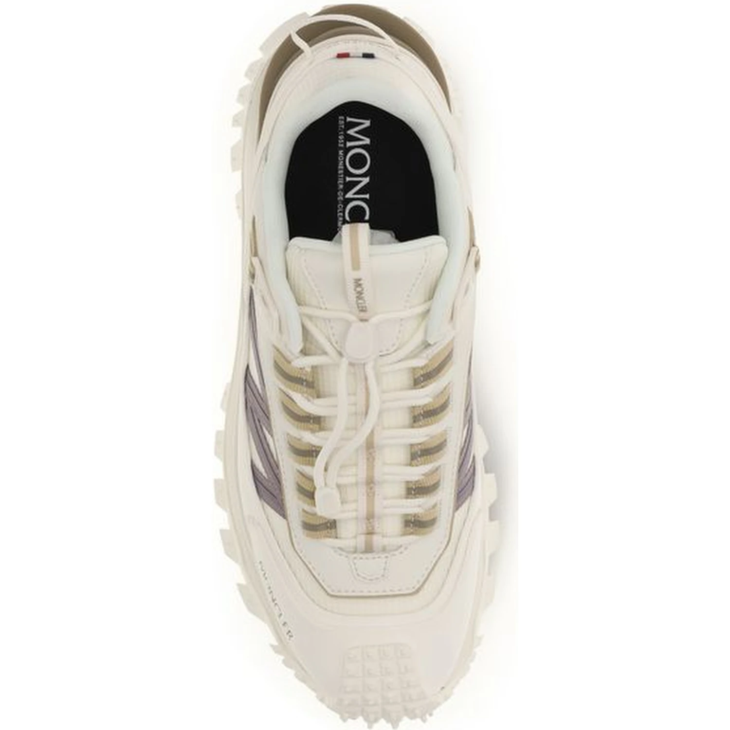 White Calf Leather Bos Taurus Athletic Sneakers