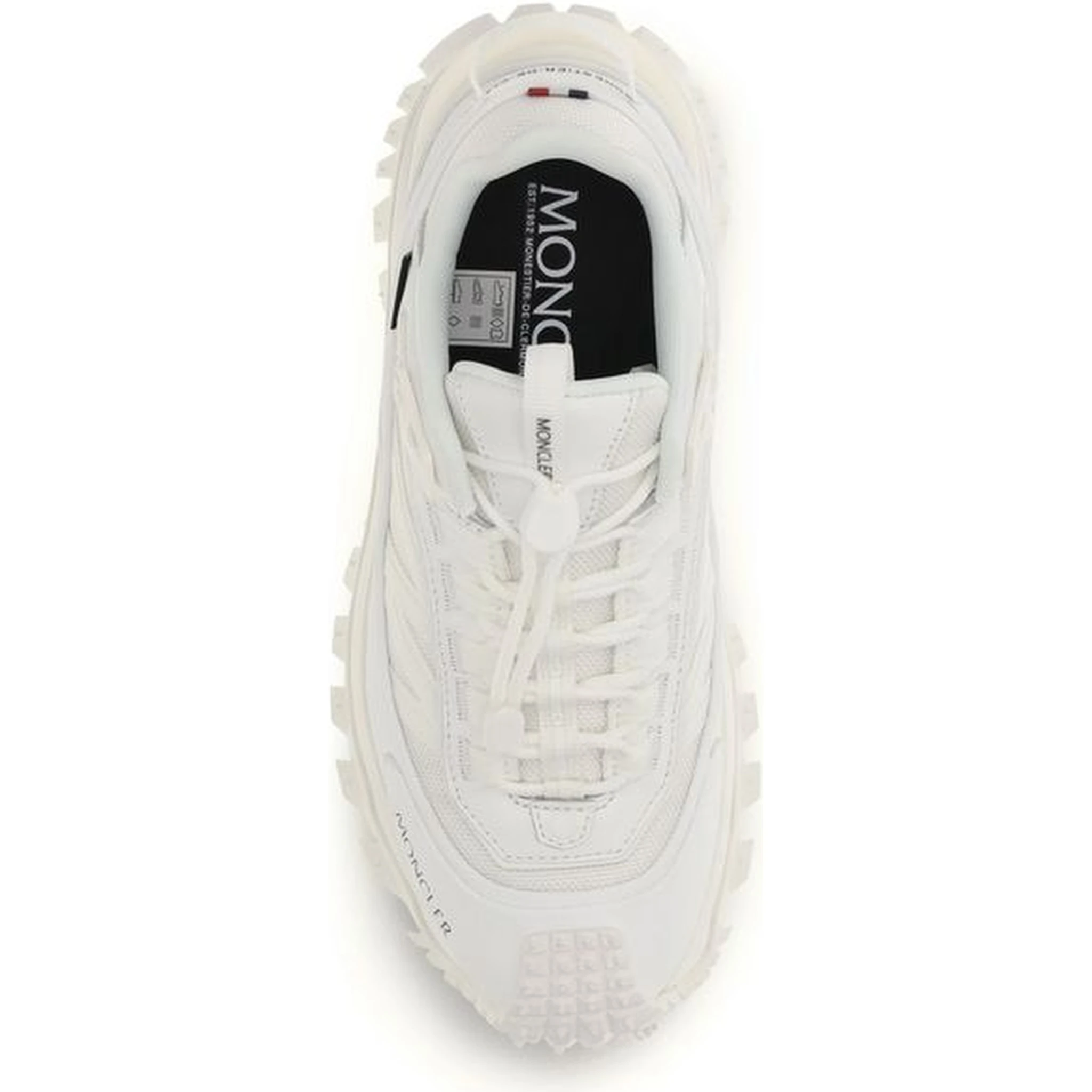 White Polyamide Athletic Sneakers