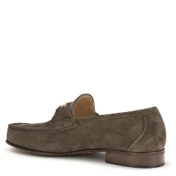 حذاء بوس توروس سهل الارتداء من جلد العجل البني