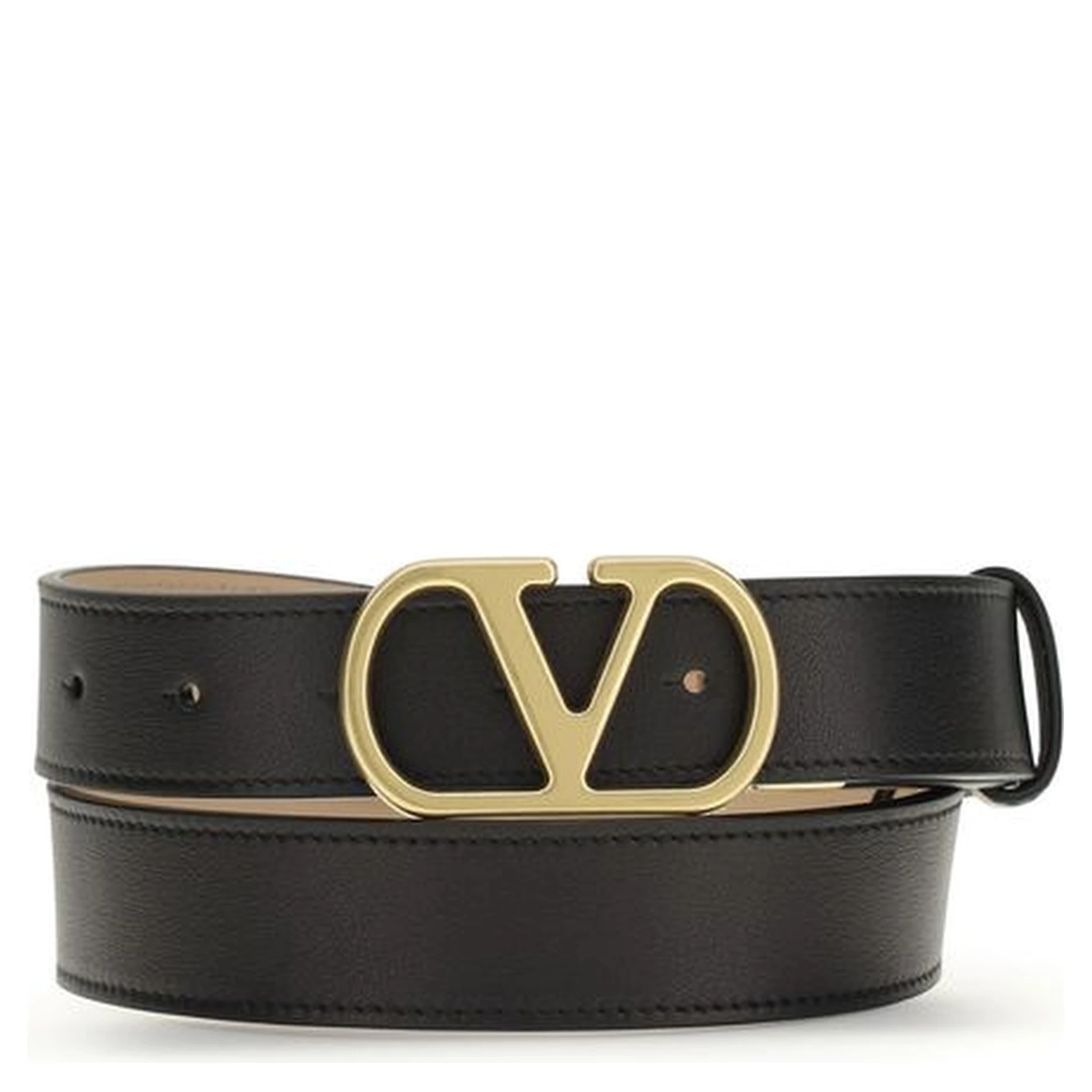 Black Calf Leather Bos Taurus Regular Belt