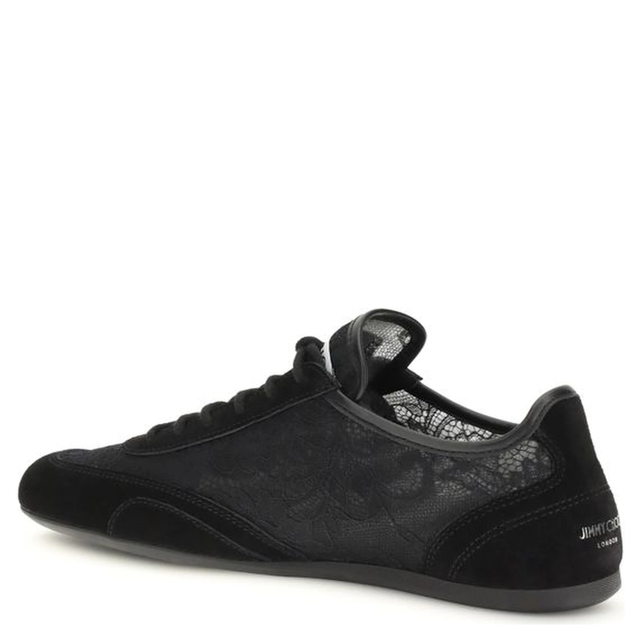 Black Calf Leather Bos Taurus Athletic Sneakers