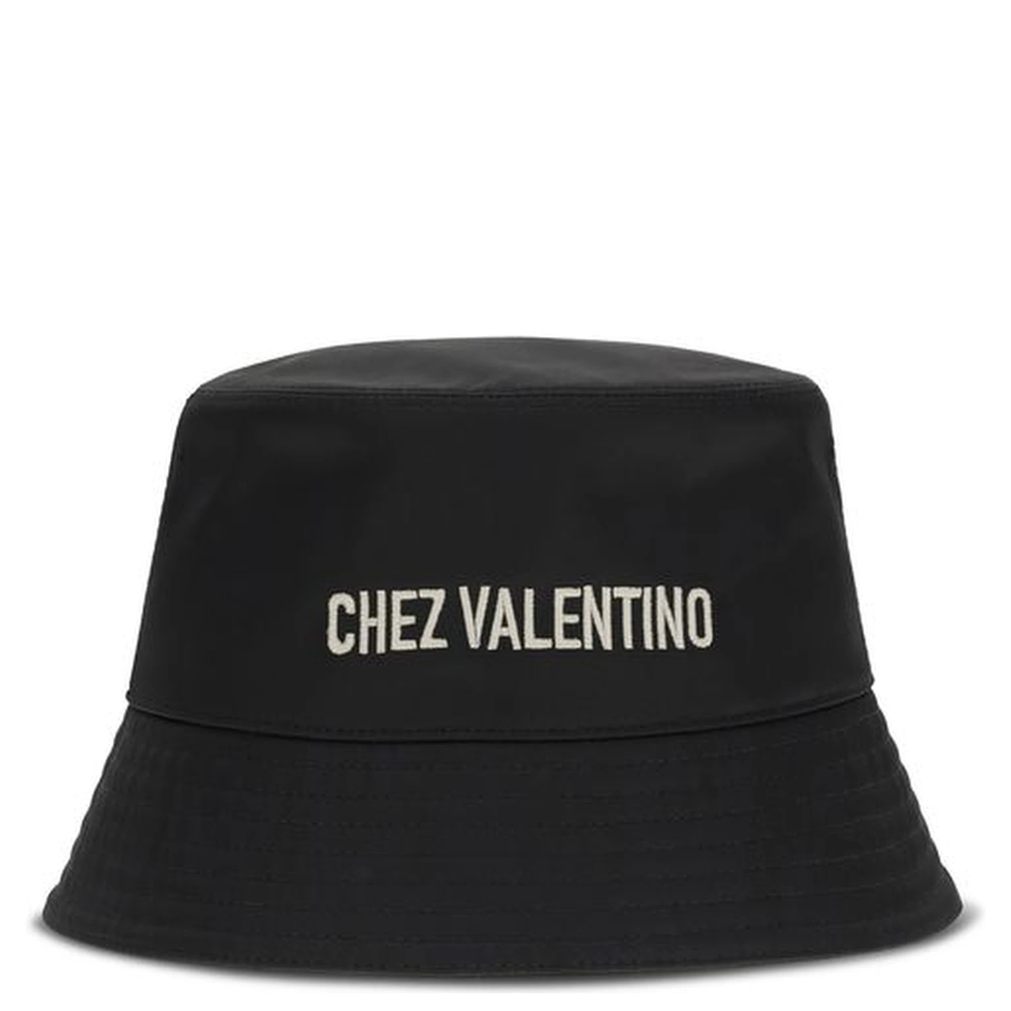 Black Cotton Bucket Hat