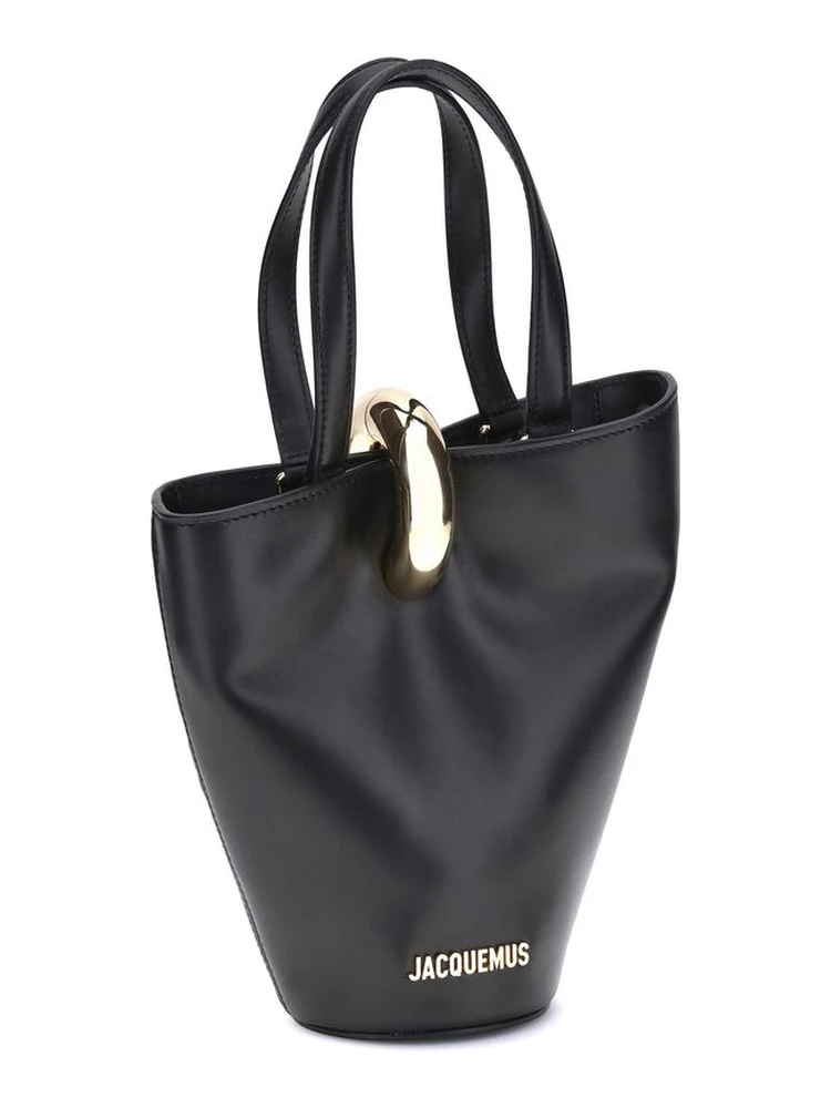 حقيبة كتف بوس توروس من جلد العجل الأسود alternative