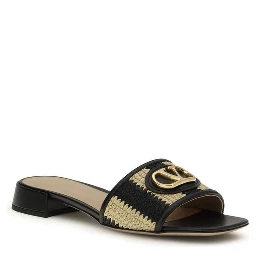 صندل بوس توروس متعدد الألوان من جلد العجل