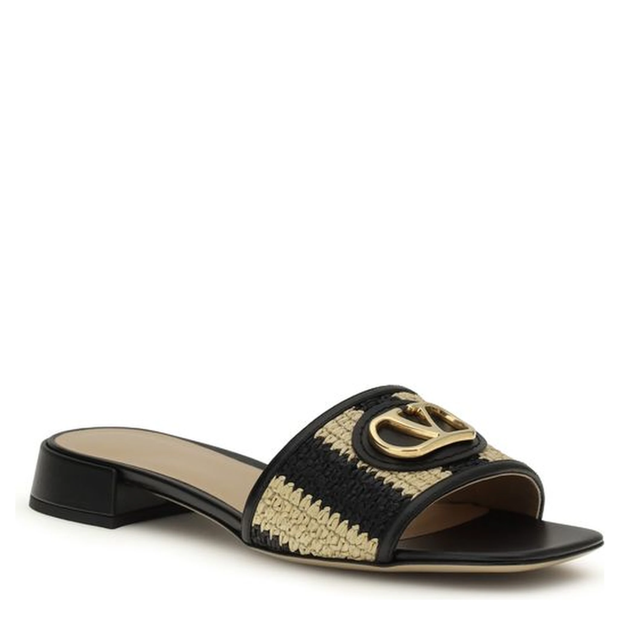 صندل بوس توروس متعدد الألوان من جلد العجل