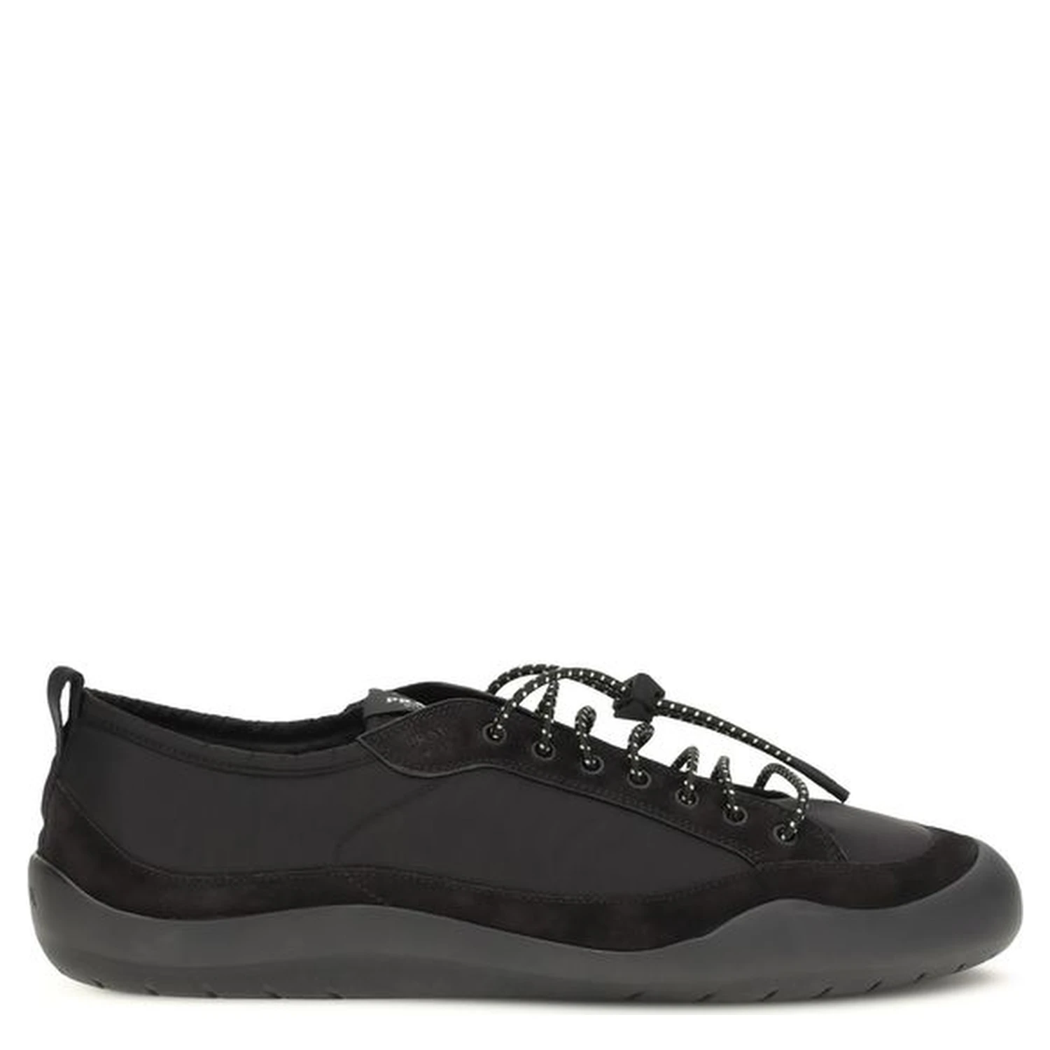 Black Calf Leather Bos Taurus Athletic Sneakers