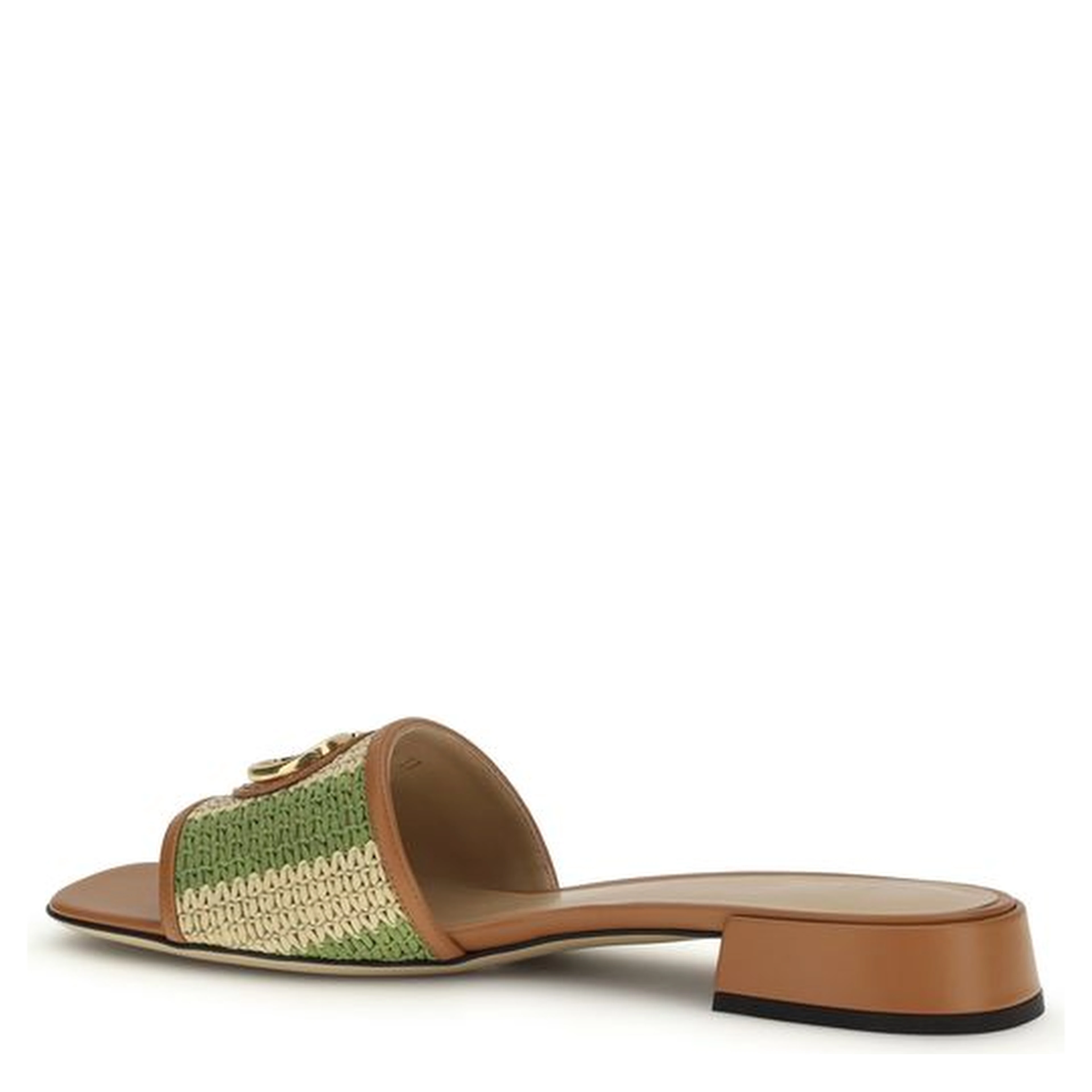 Multicolor Calf Leather Bos Taurus Sandals