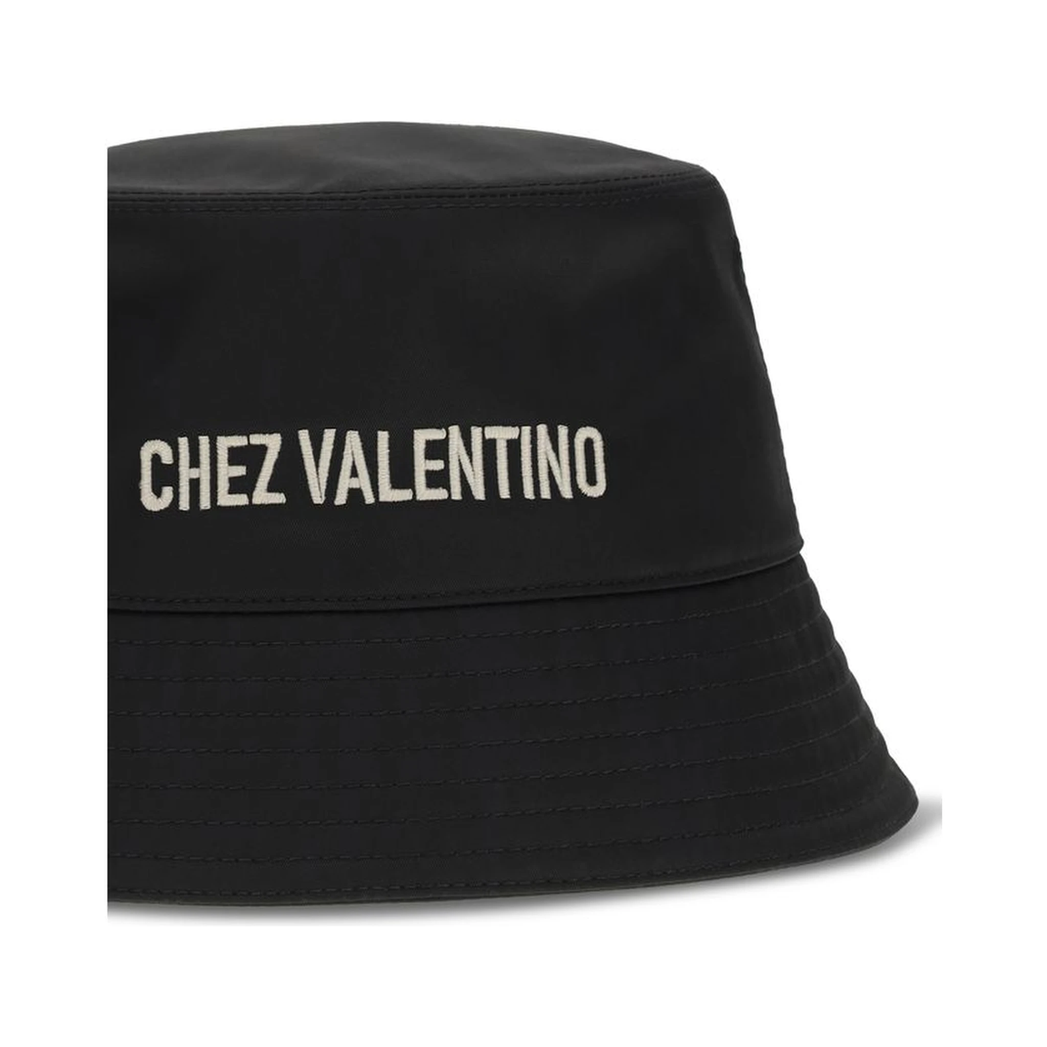 Black Cotton Bucket Hat