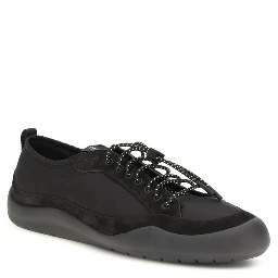Black Calf Leather Bos Taurus Athletic Sneakers