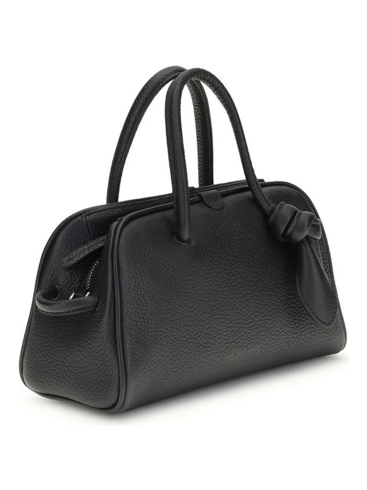 حقيبة يد بوس توروس من جلد العجل الأسود alternative