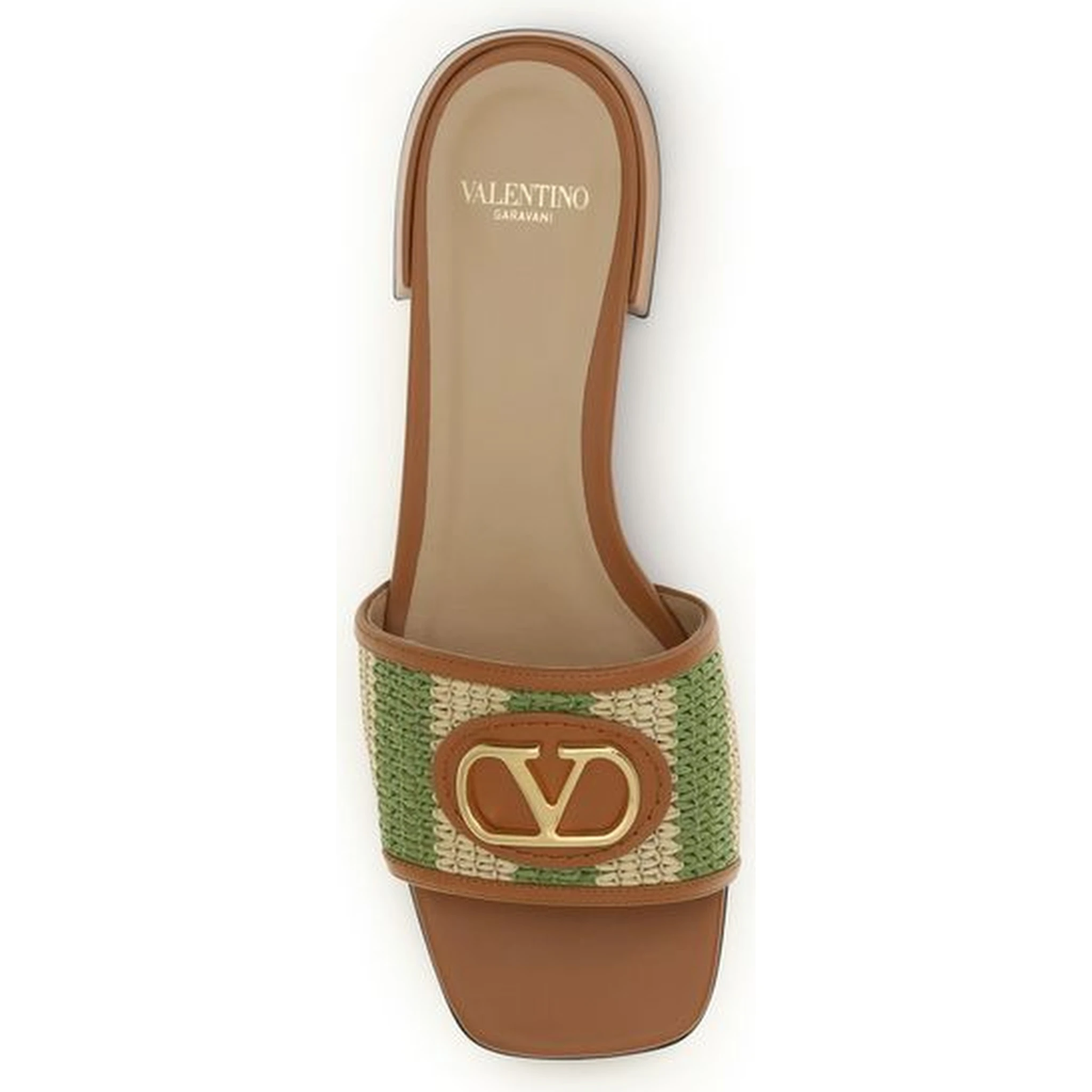 صندل بوس توروس متعدد الألوان من جلد العجل