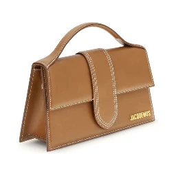 Brown Calf Leather Bos Taurus Handbag