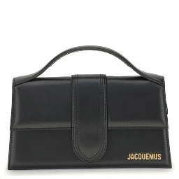 Black Calf Leather Bos Taurus Handbag