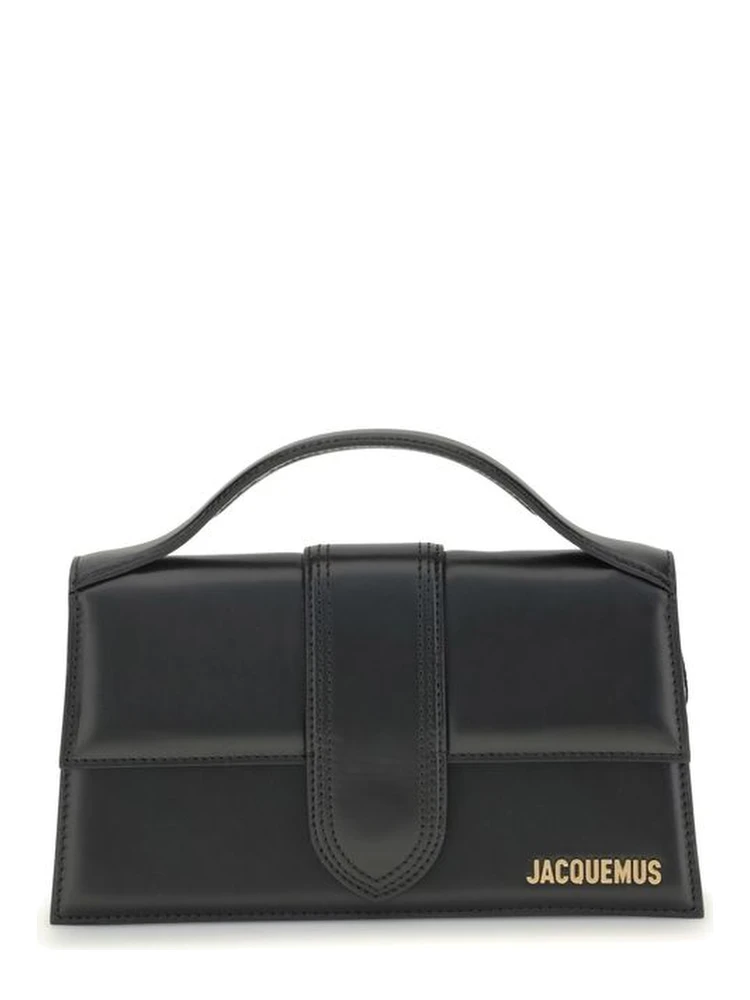 Black Calf Leather Bos Taurus Handbag