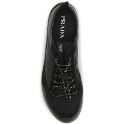 Black Calf Leather Bos Taurus Athletic Sneakers