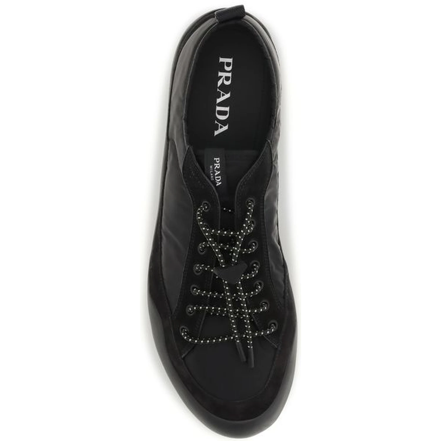 Black Calf Leather Bos Taurus Athletic Sneakers