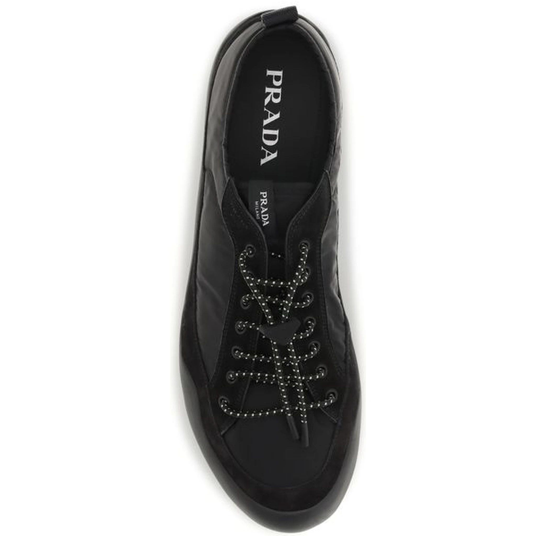 Black Calf Leather Bos Taurus Athletic Sneakers