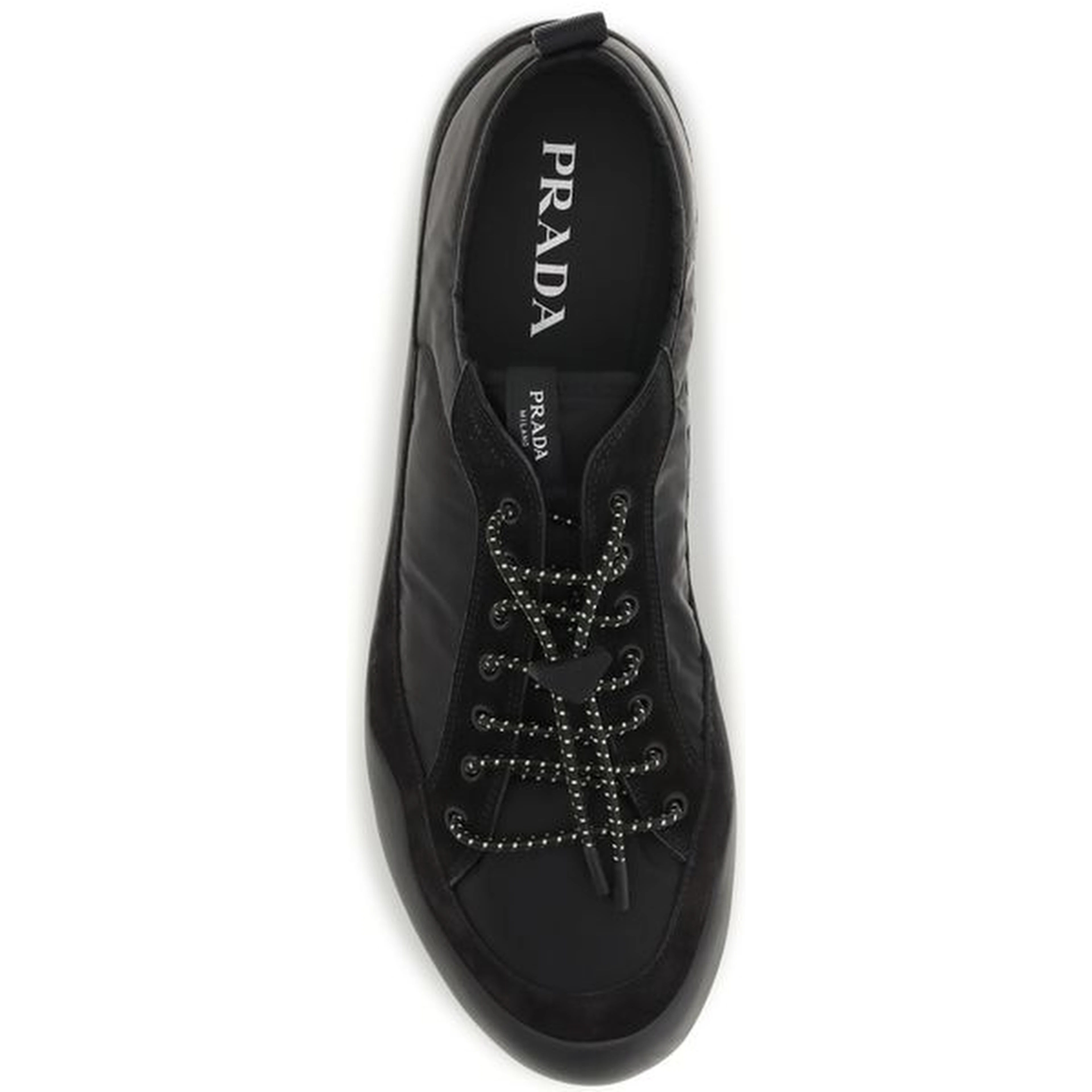Black Calf Leather Bos Taurus Athletic Sneakers