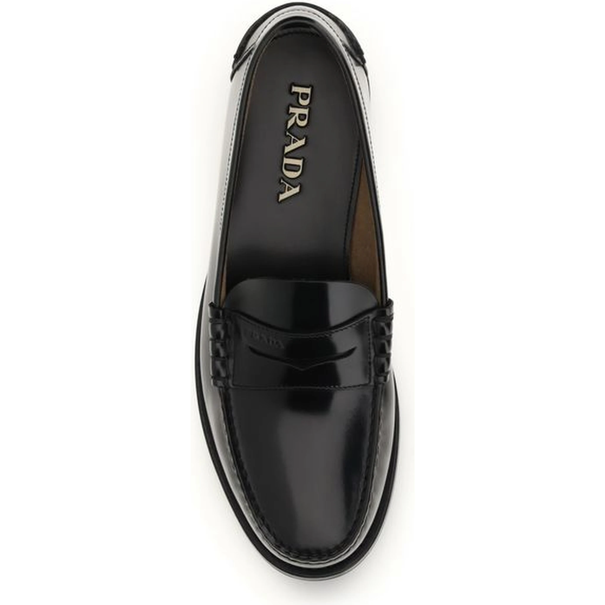 حذاء بوس توروس سهل الارتداء من جلد العجل الأسود