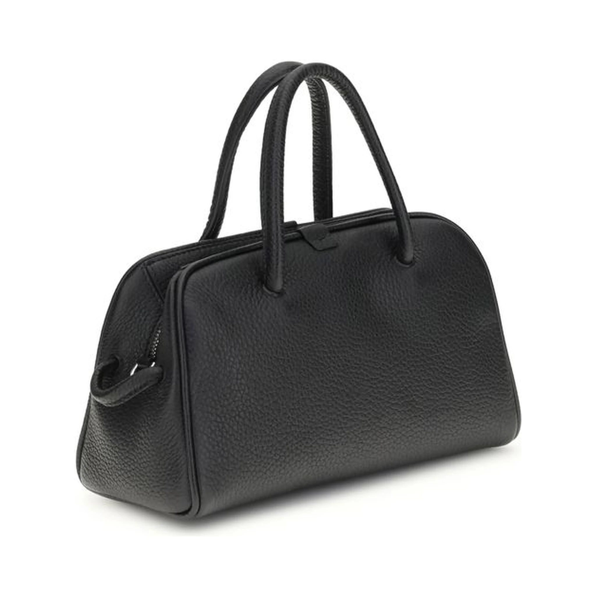 Black Calf Leather Bos Taurus Handbag