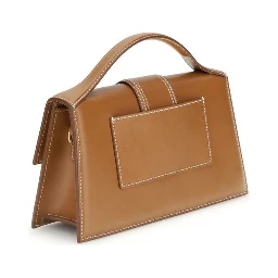 Brown Calf Leather Bos Taurus Handbag
