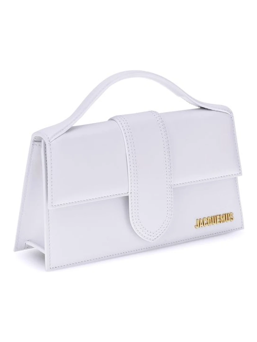 White Calf Leather Bos Taurus Handbag