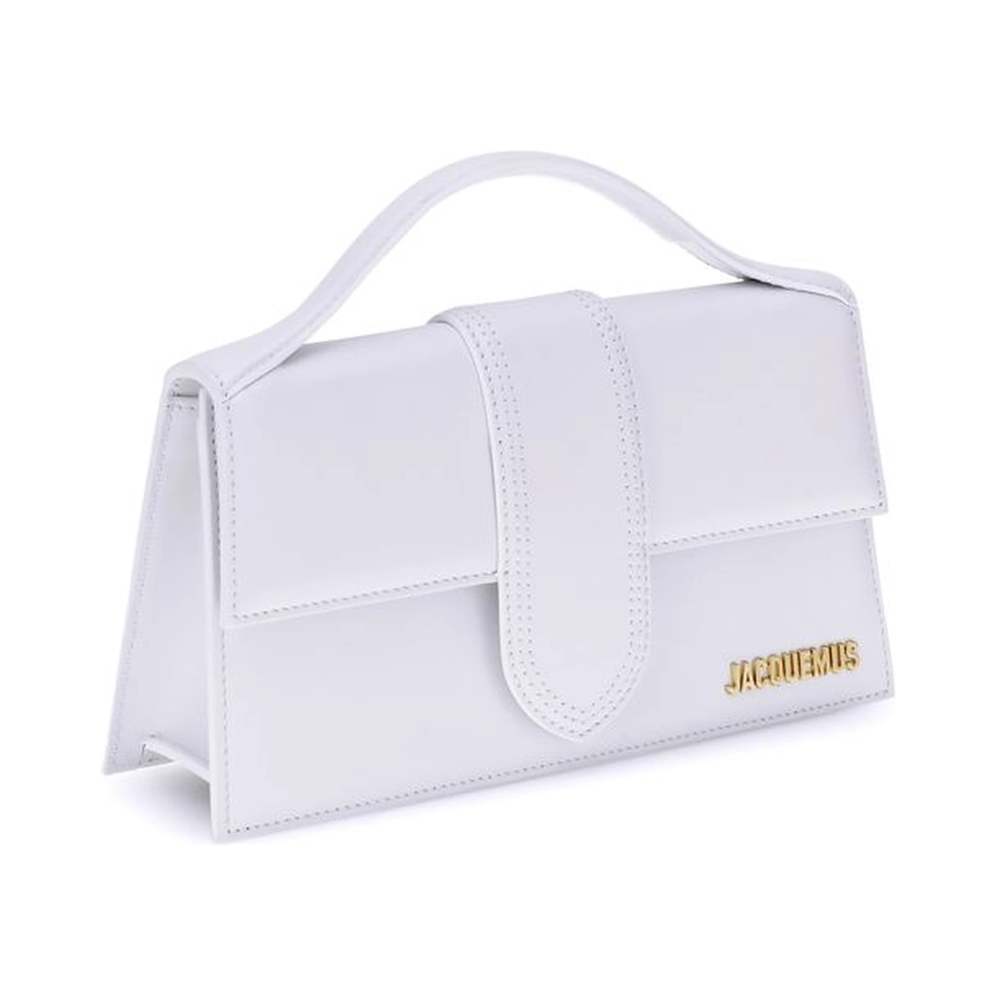 White Calf Leather Bos Taurus Handbag