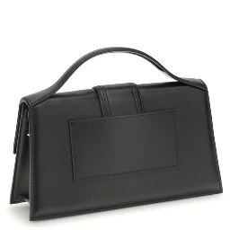 Black Calf Leather Bos Taurus Handbag