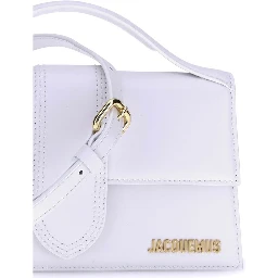 White Calf Leather Bos Taurus Handbag
