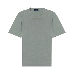crewneck knit t-shirt