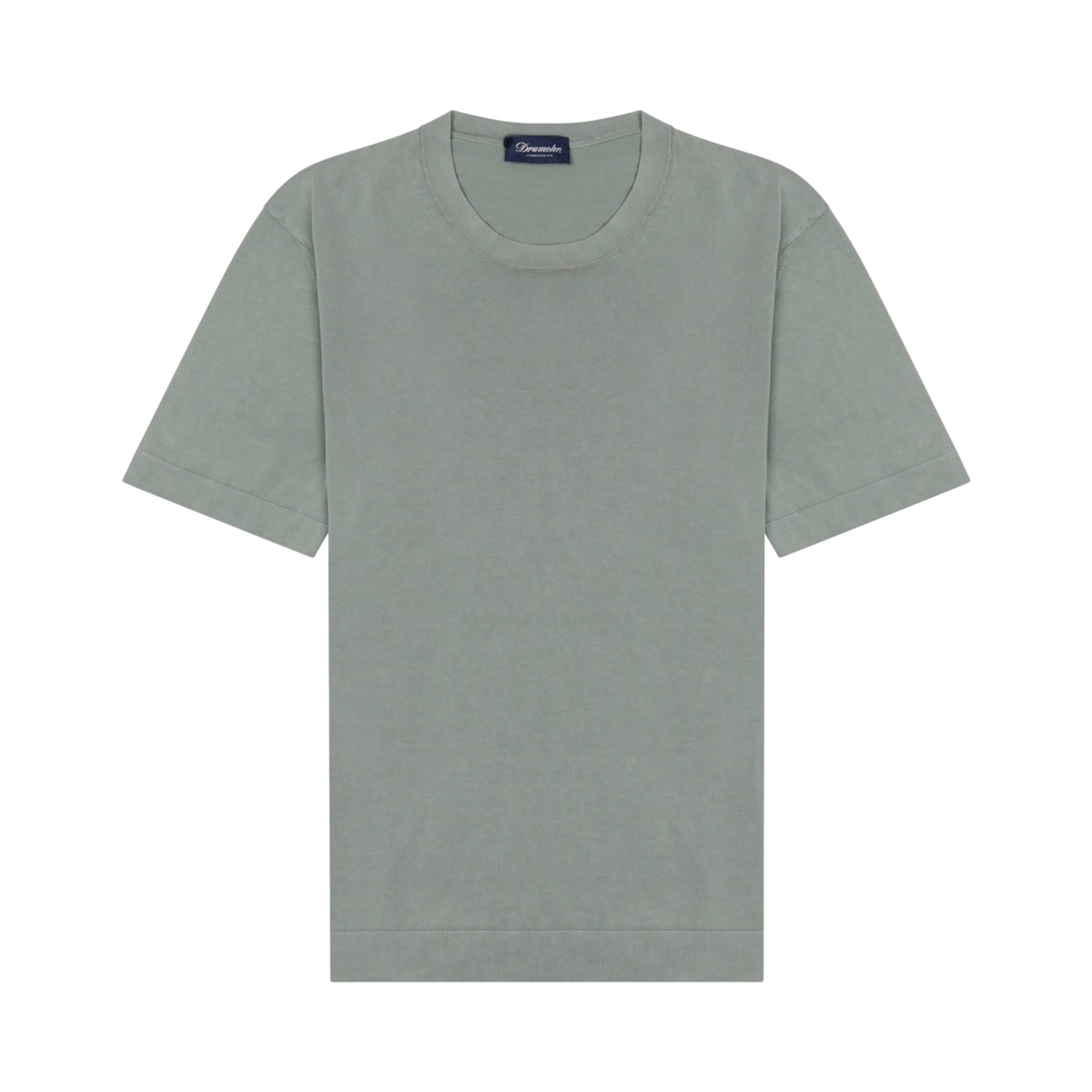 crewneck knit t-shirt