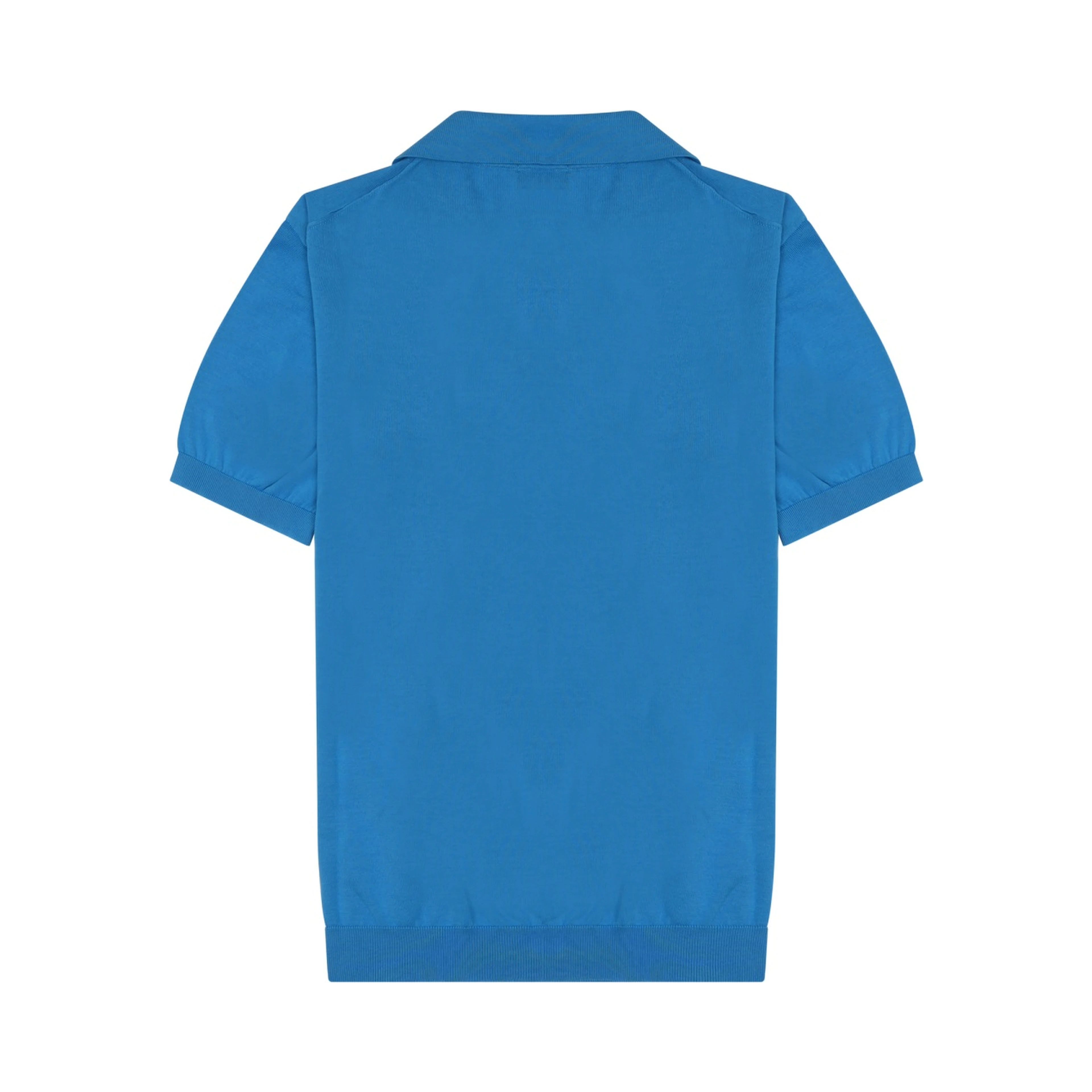 cotton knit polo shirt