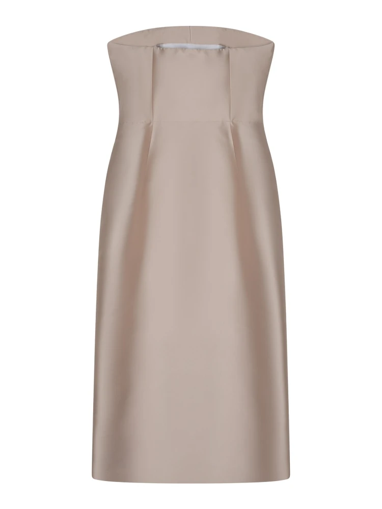 drap midi dress alternative