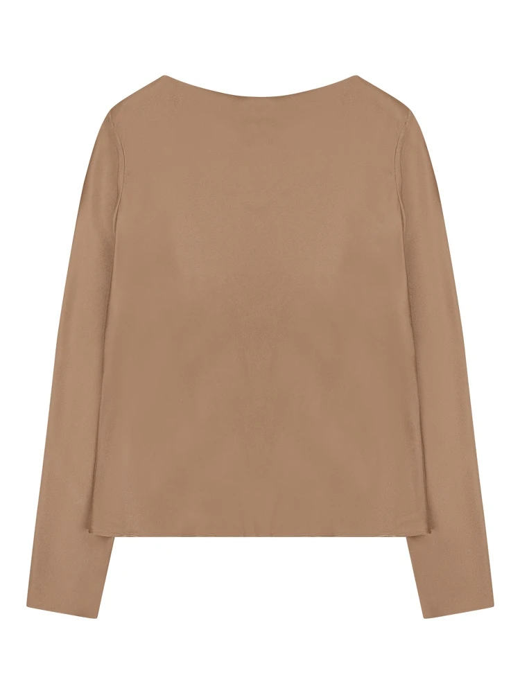 silk blouse