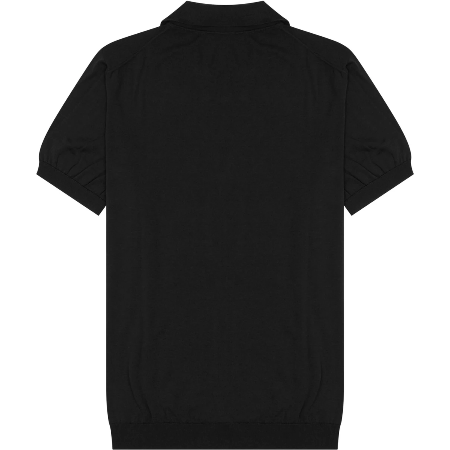 cotton knit polo shirt