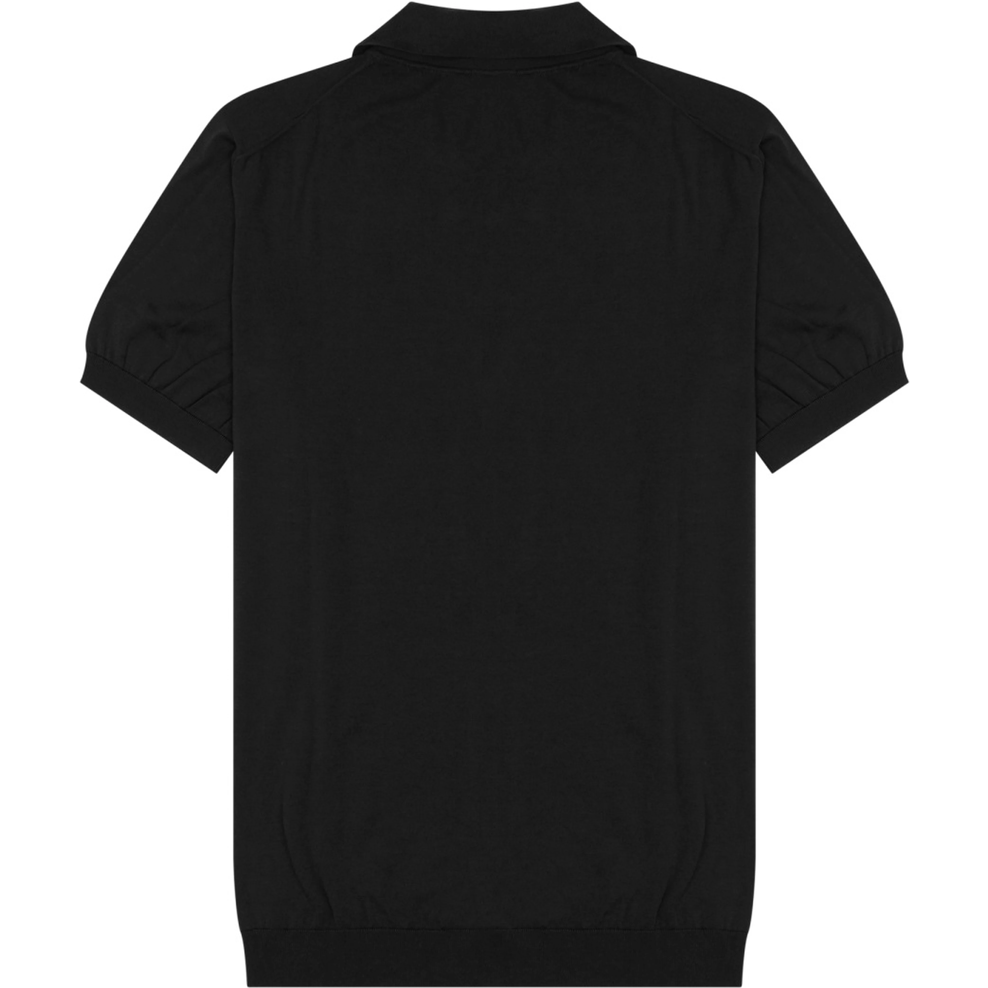 cotton knit polo shirt