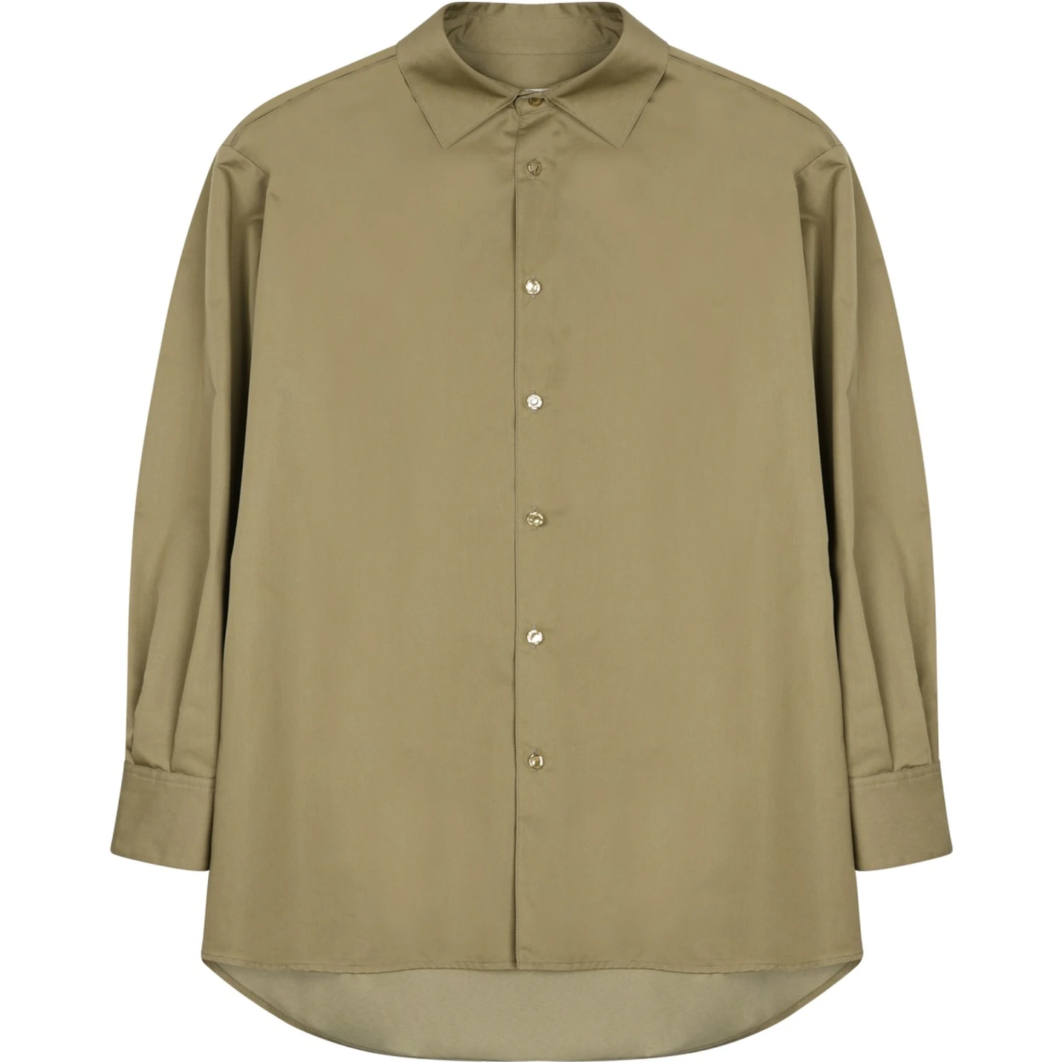 tech satin rouche keanu shirt