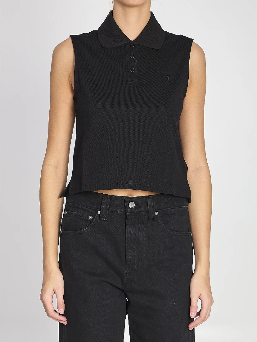 Cassandre polo shirt in cotton piqué