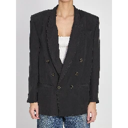 Giacca in seta habutai