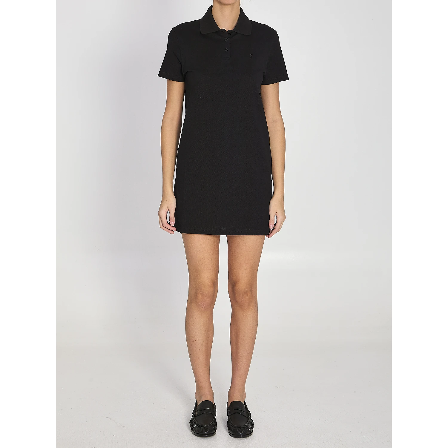 Cassandre cotton piqué dress