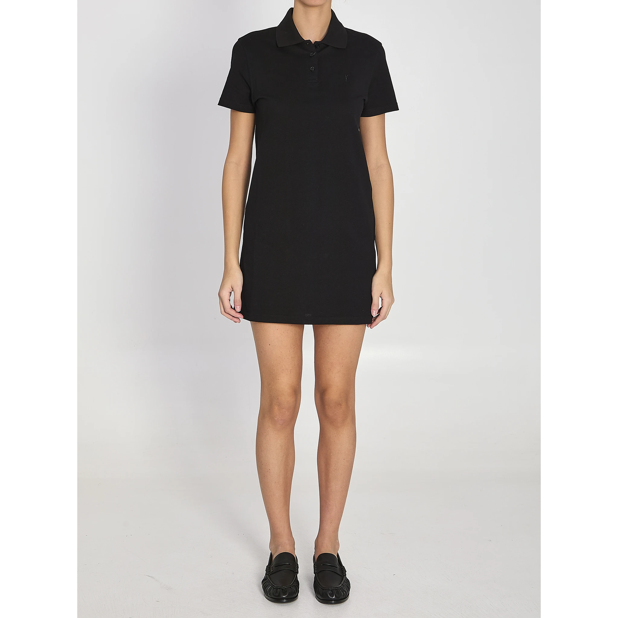 Cassandre cotton piqué dress