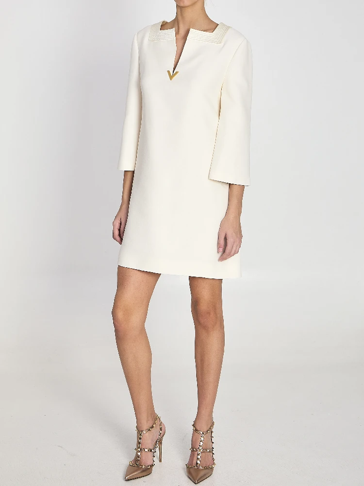 Crepe Couture dress alternative