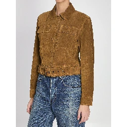 Vintage suede leather jacket