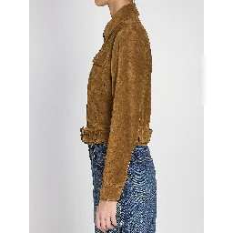 Vintage suede leather jacket