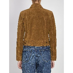 Vintage suede leather jacket