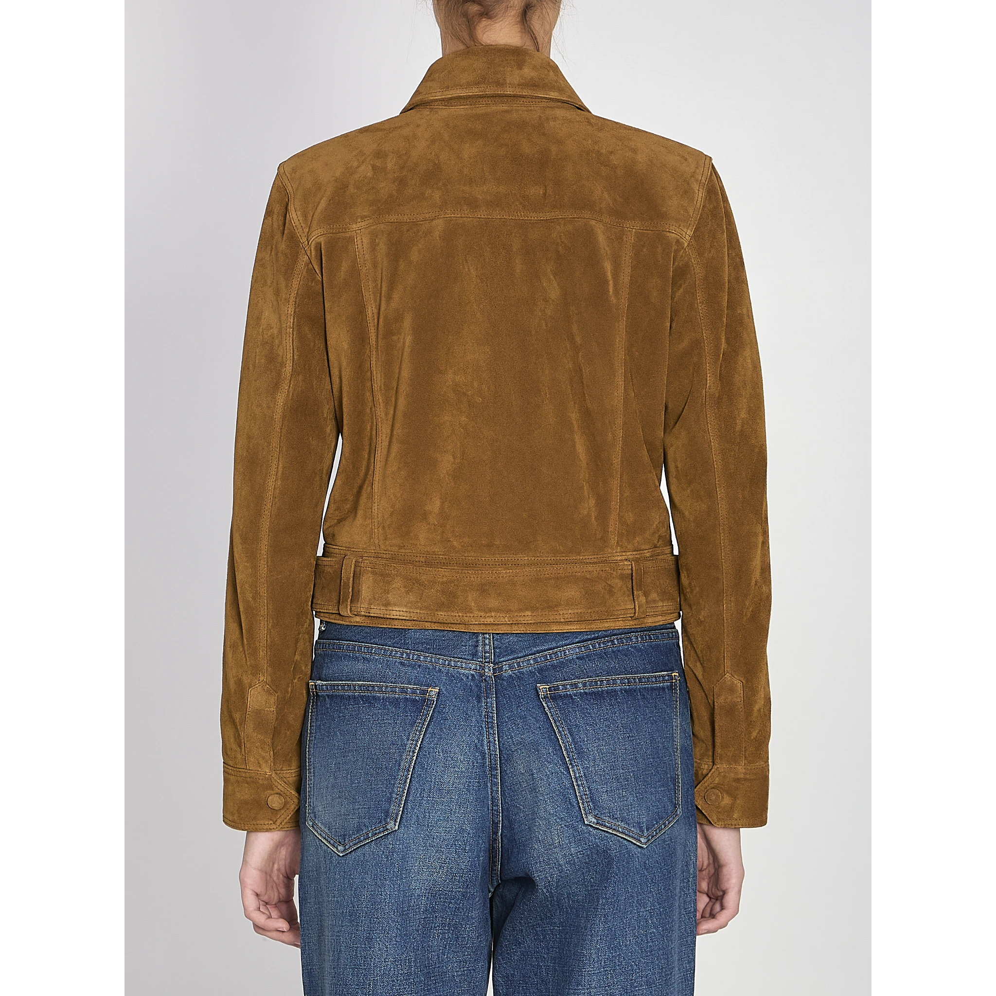 Vintage suede leather jacket